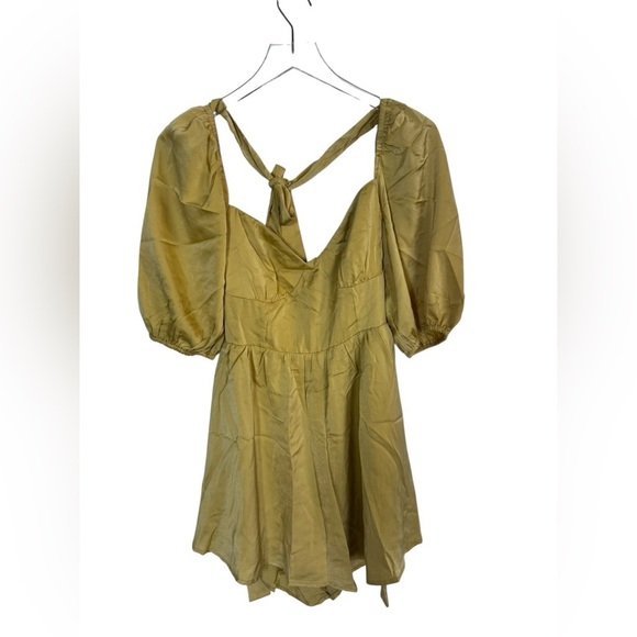 PETAL & PUP BILLIE ROMPER - HONEYSUCKLE YELLOW SIZE 6 B1976 - Picture 4 of 6